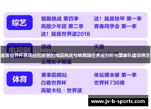 直面世界杯赛场经验断层的成因挑战与破局路径系统分析与国家队建设启示